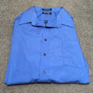 Puritan long sleeve button down dress shirt
